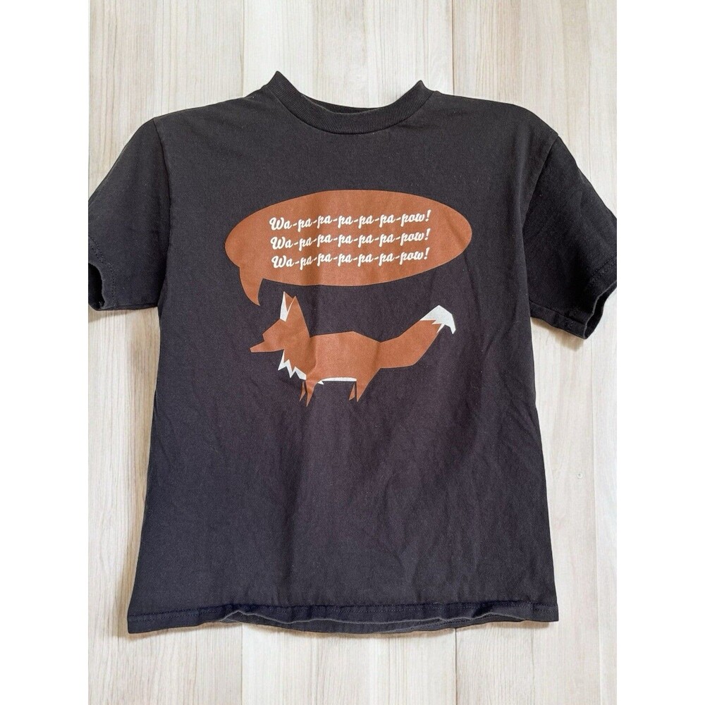 Ylvis What Does The Fox Say Wa Pa Pa Pa Pa Pow! T-Shirt Tee Shirt Casual Funny M